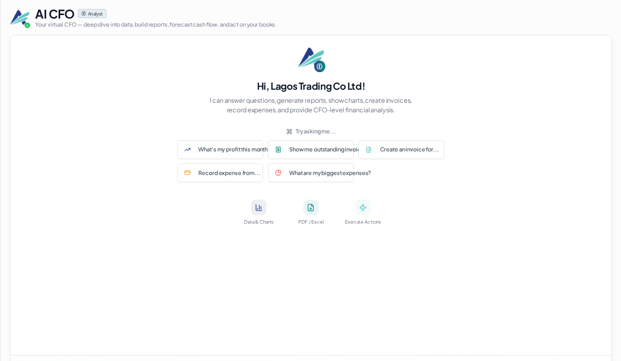 What the AI Co-pilot can do — overview