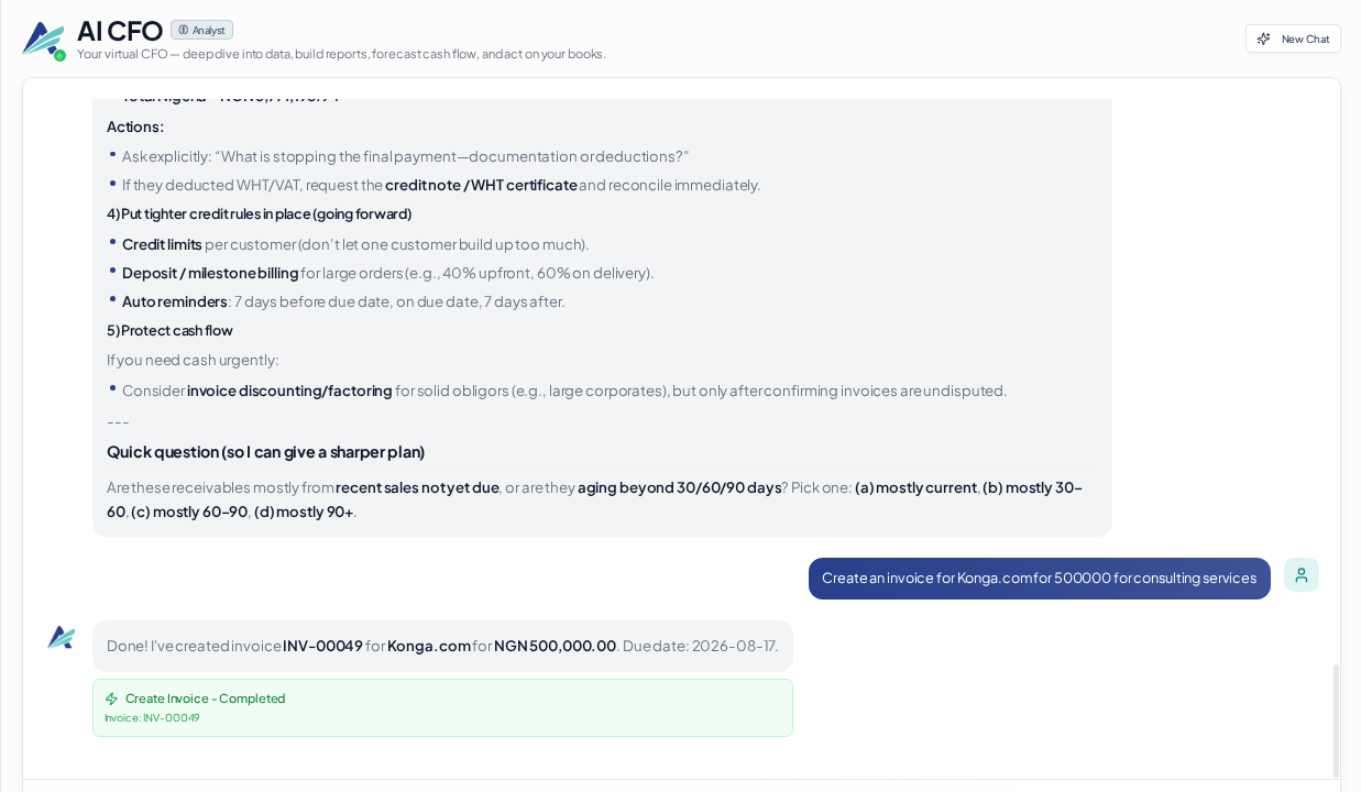Save an AI Answer as a Report — overview