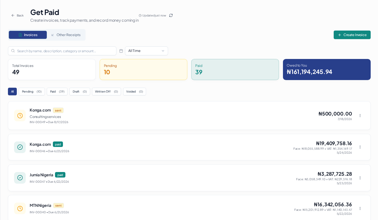 Payment shows unpaid even though I got the money: overview